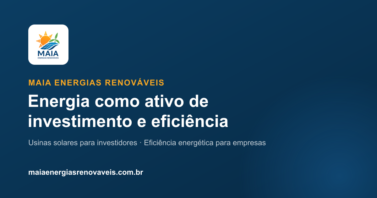 Foto de Maia Energias Renováveis